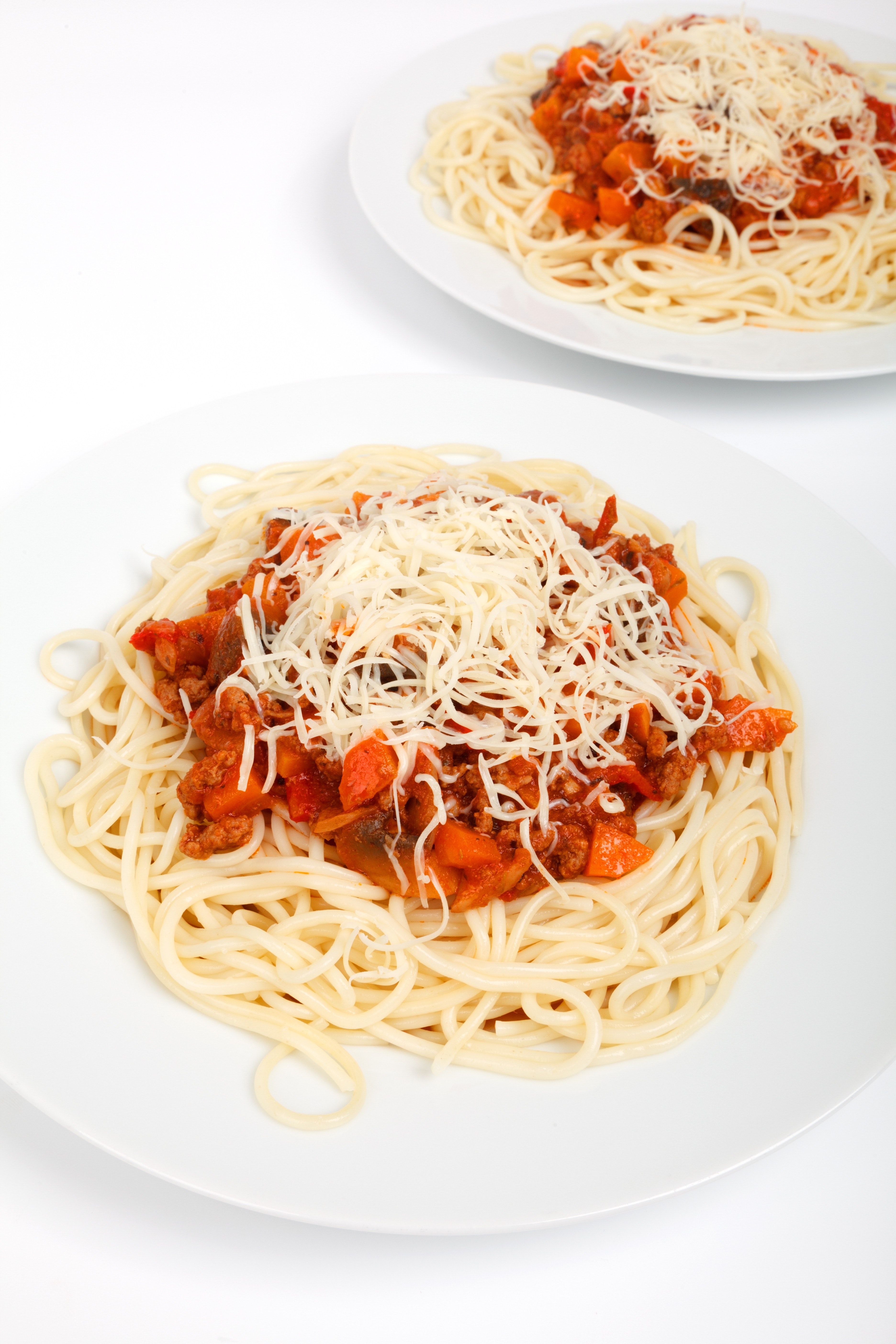 Spaghetti with meatballs